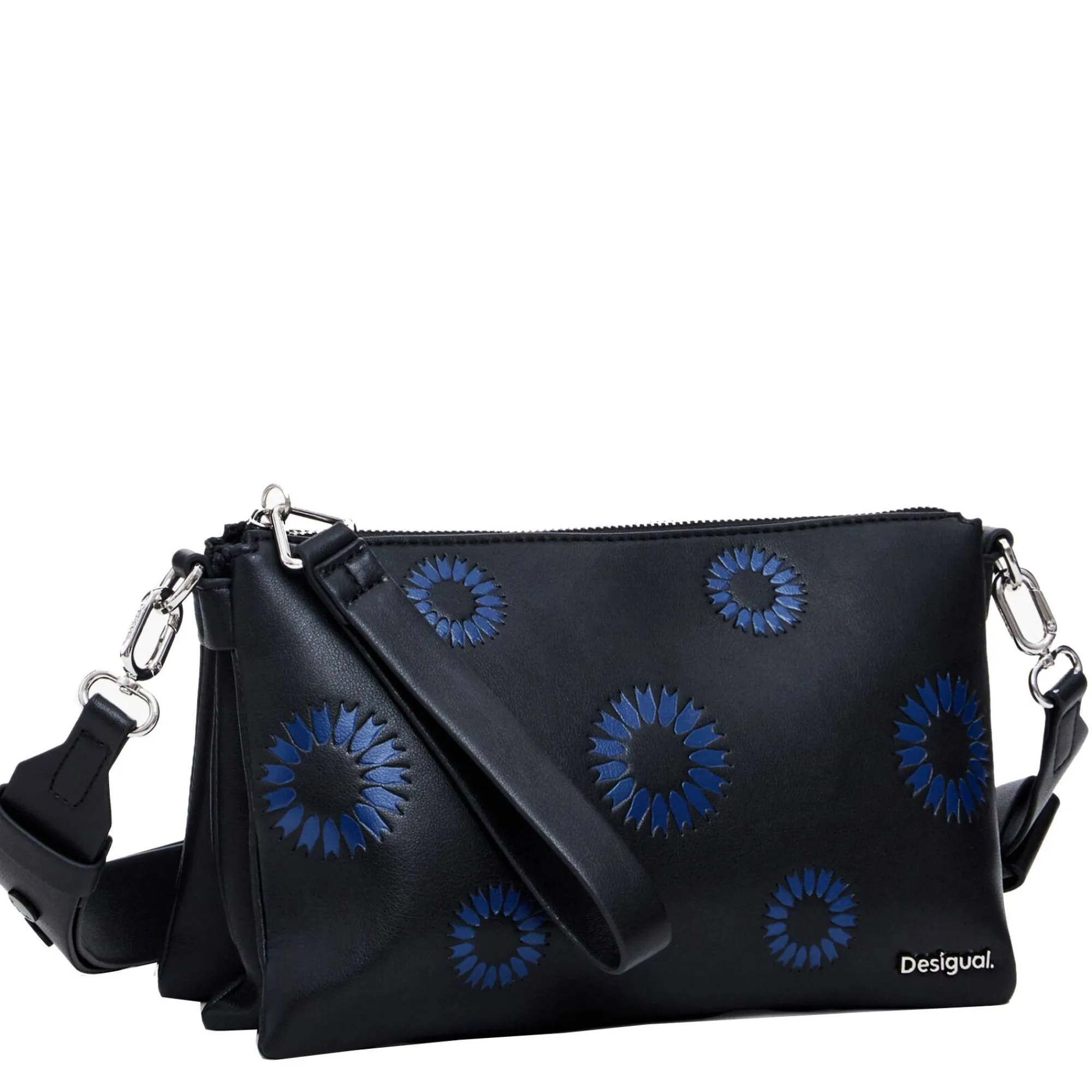 Desigual Sacs Bandoulière*Sac bandouliere tournesols Zippe Avalon Dortmund 2.0 Noir