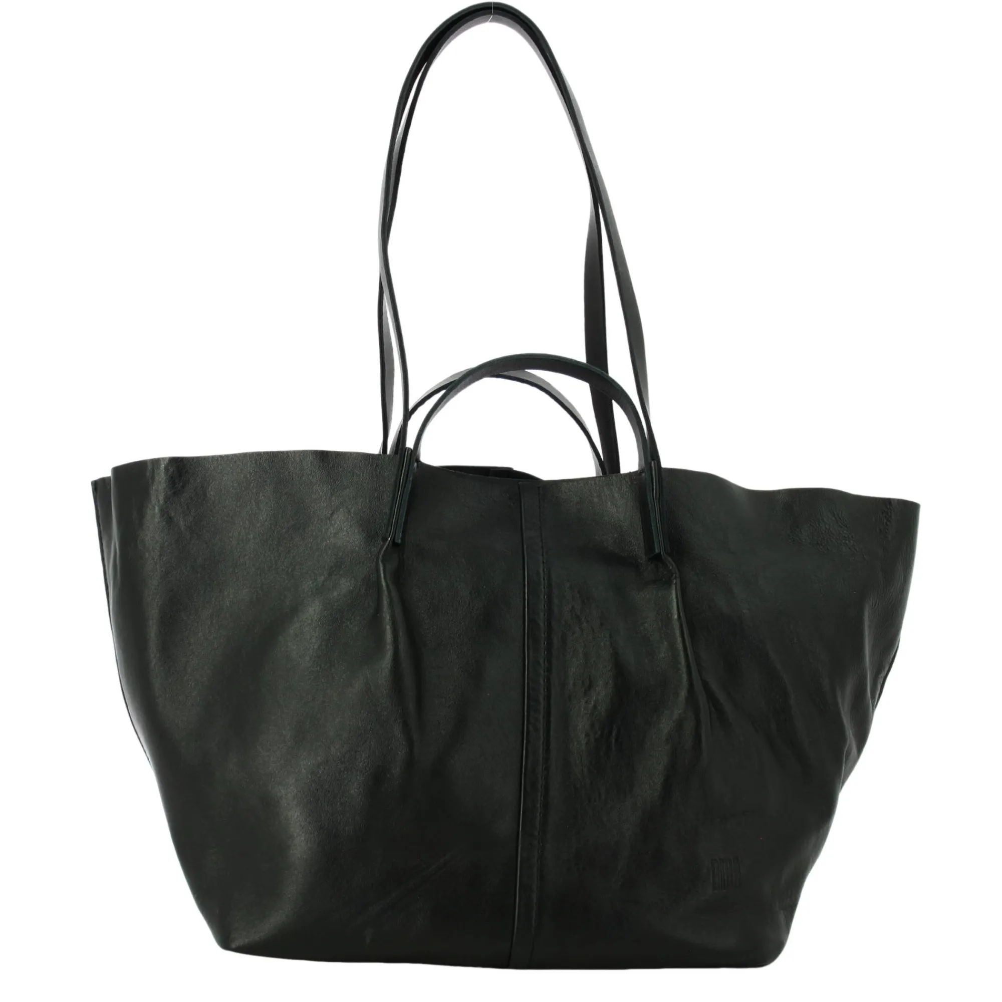 Biba Sacs Cabas*Sac cabas en cuir Woody Lux Noir