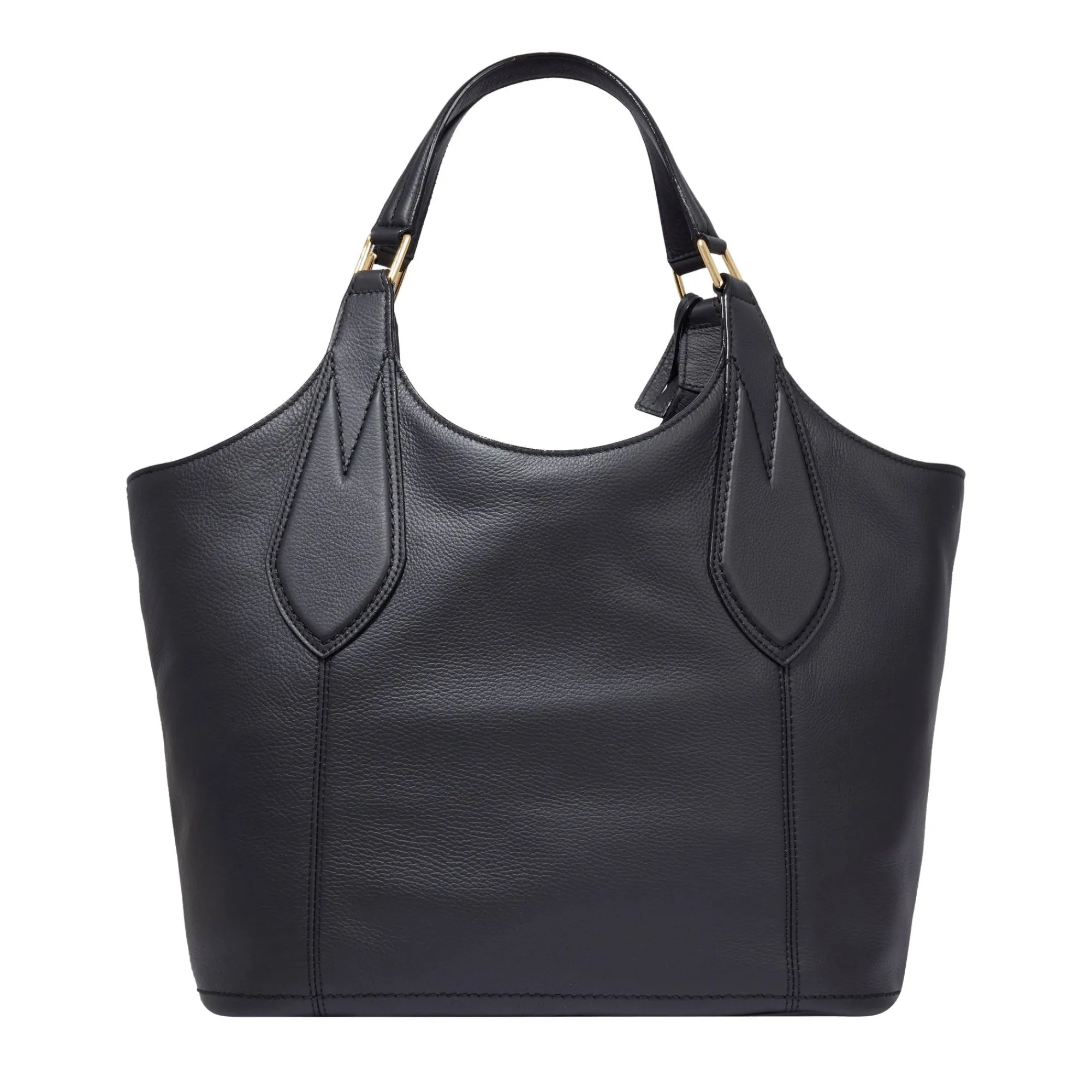 Lancel Sacs Porté Épaule*Sac cabas souple M Alphonse en cuir Noir