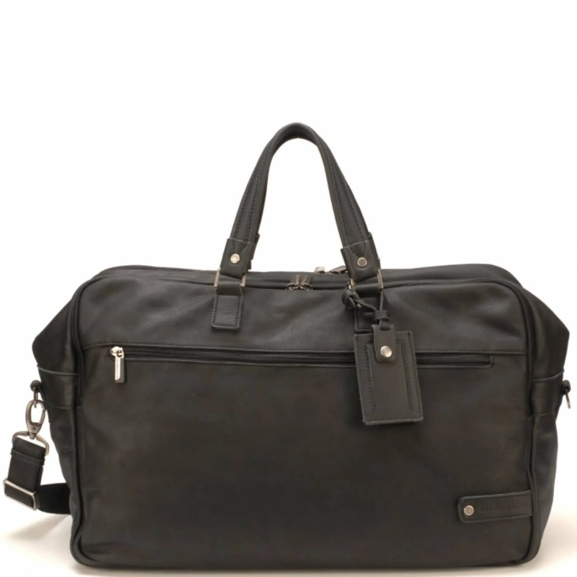 Arthur Aston Sacs De Voyage Sans Roulettes*Sac de voyage Oscar en cuir Noir