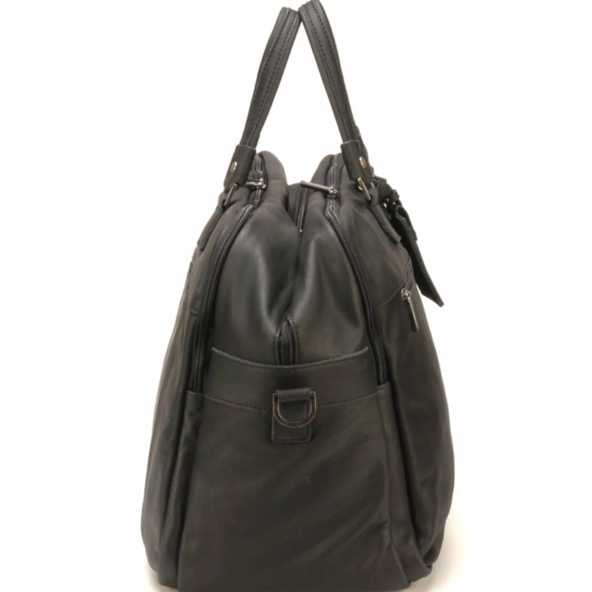 Arthur Aston Sacs De Voyage Sans Roulettes*Sac de voyage Oscar en cuir Noir