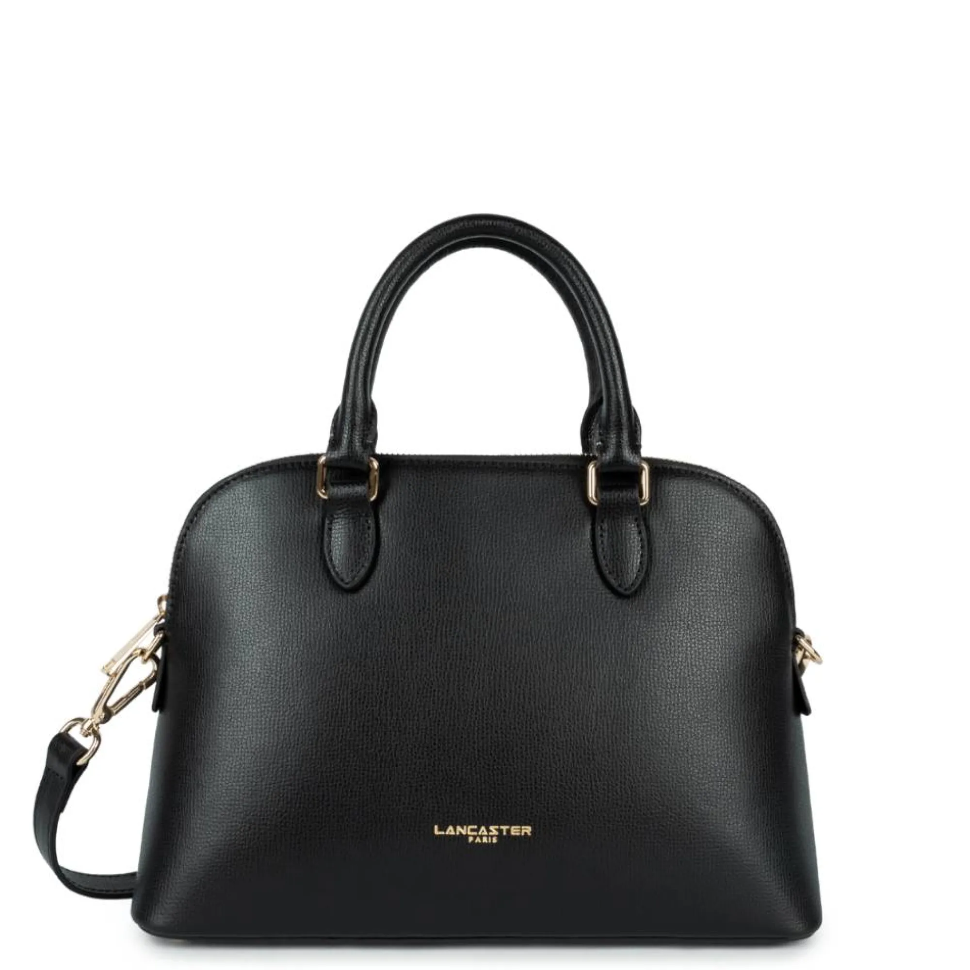 Lancaster Sacs À Main*Sac demi lune M Sierra Jia graine Noir