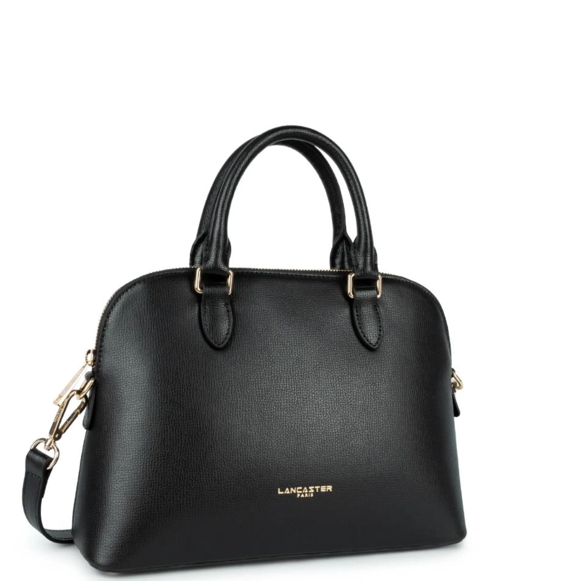 Lancaster Sacs À Main*Sac demi lune M Sierra Jia graine Noir