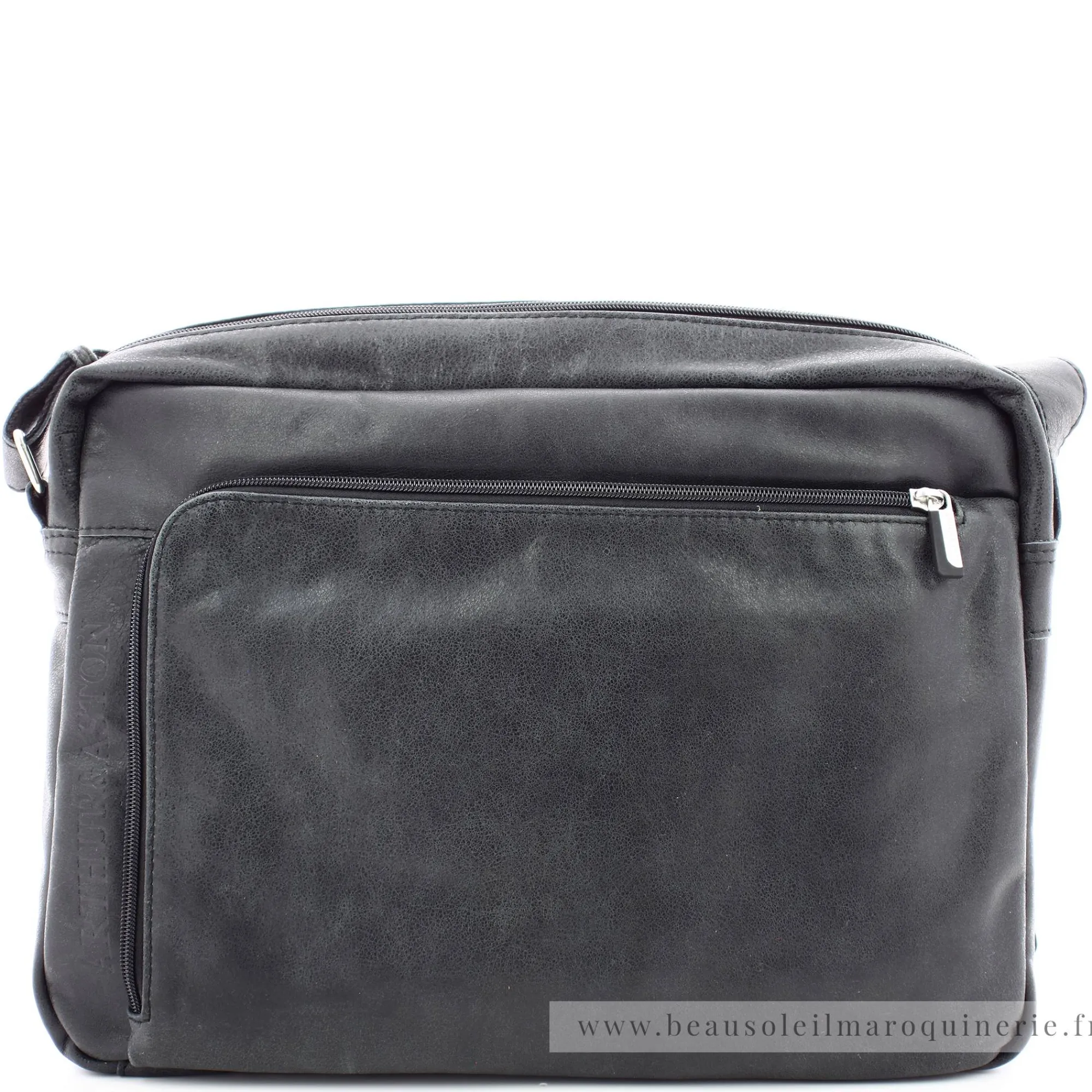 Arthur Aston Sacoches Homme | Sacs Besace*Sac gibeciere pour ordinateur portable Noir
