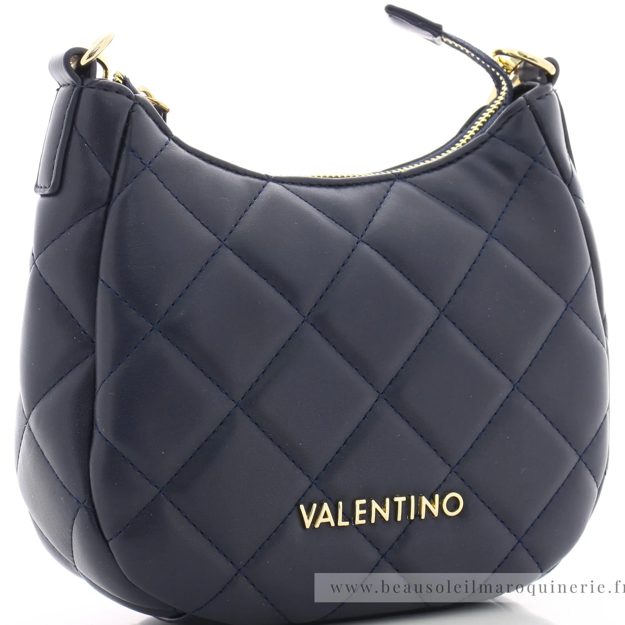 Valentino Bags Sacs Bandoulière*Sac hobo Ocarina matelasse Bleu marine