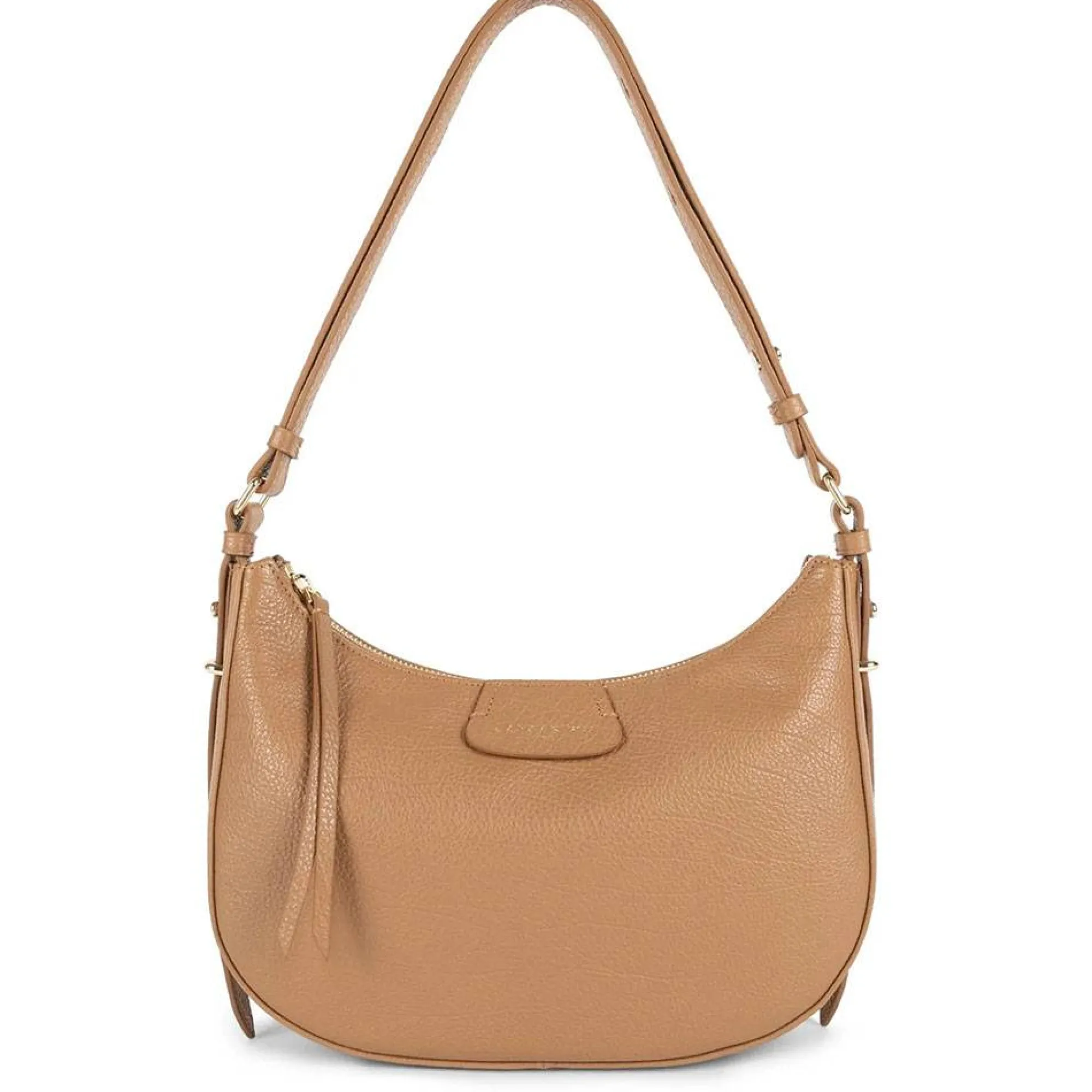 Lancaster Sacs Porté Épaule | Sacs Bandoulière*Sac hobo zippe M Dune en cuir