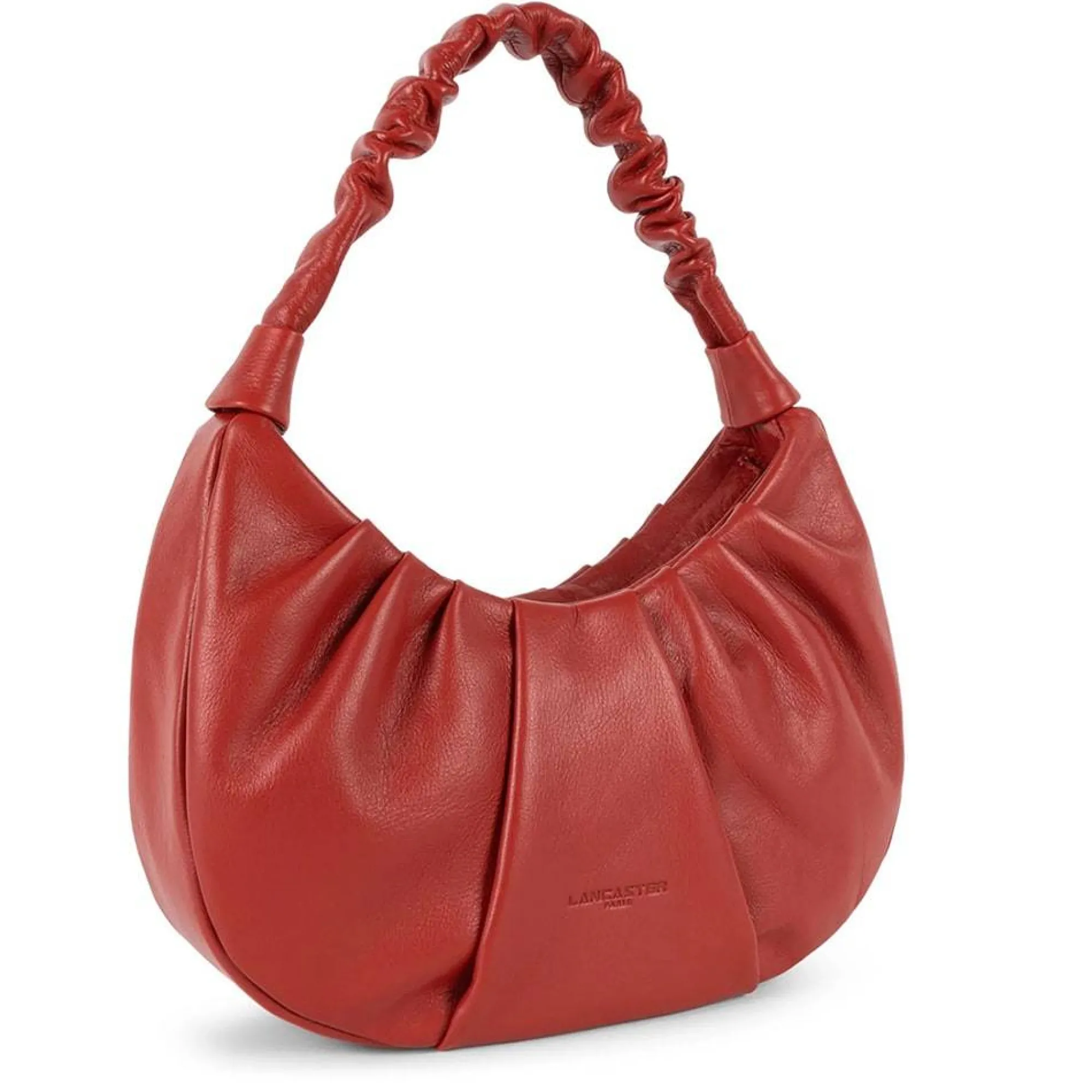 Lancaster Sacs Cabas | Sacs Porté Épaule*Sac hobo zippe Soft Chou Chou en cuir