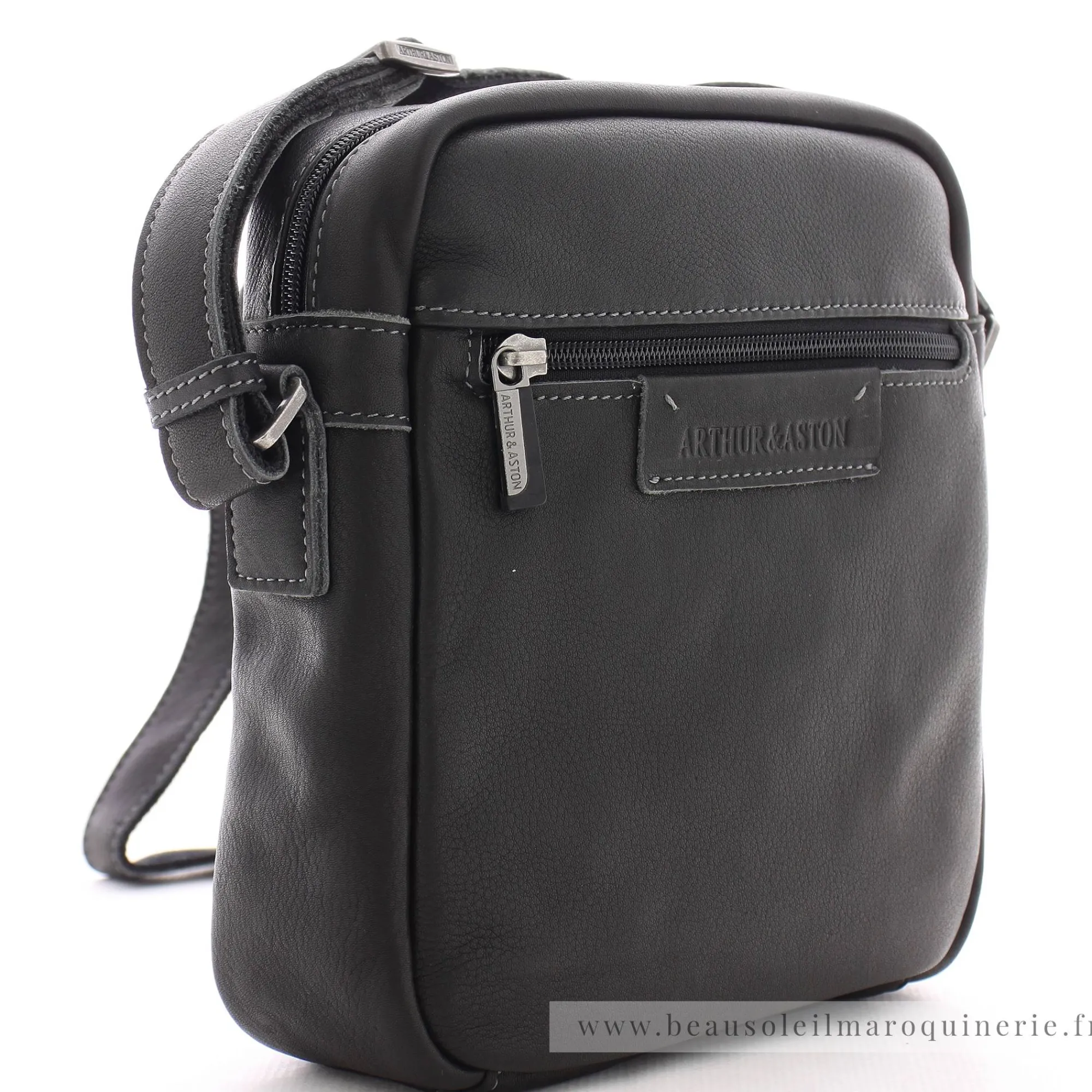 Arthur Aston Sacoches Homme*Sac porte travers en cuir Johany