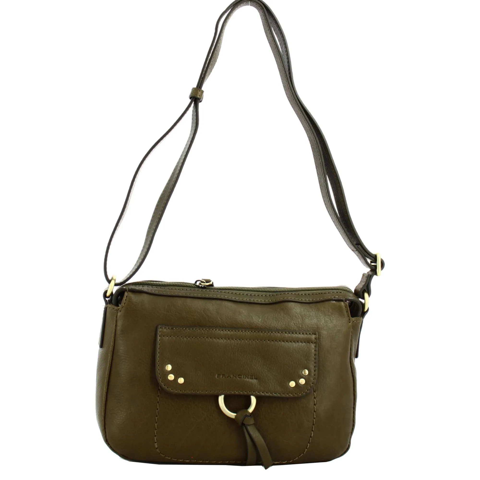 Francinel Sacs Bandoulière*Sac porte travers Enola cuir details clous