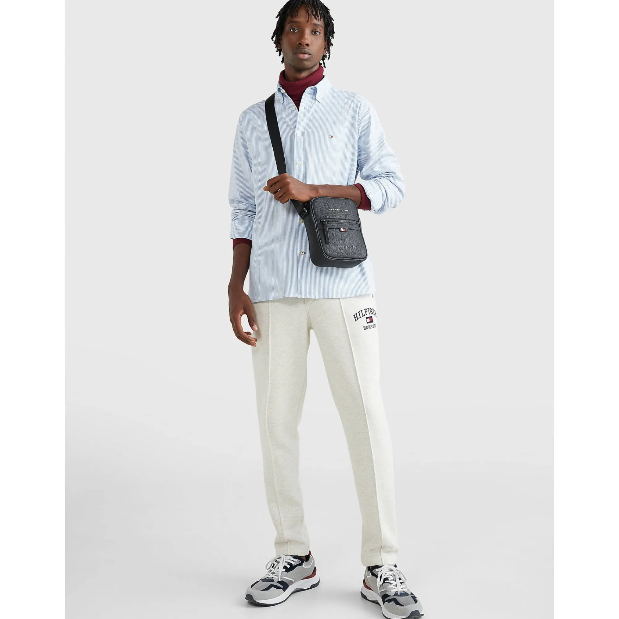 Tommy Hilfiger Sacoches Homme*Sac reporter a bandouliere Essential Noir