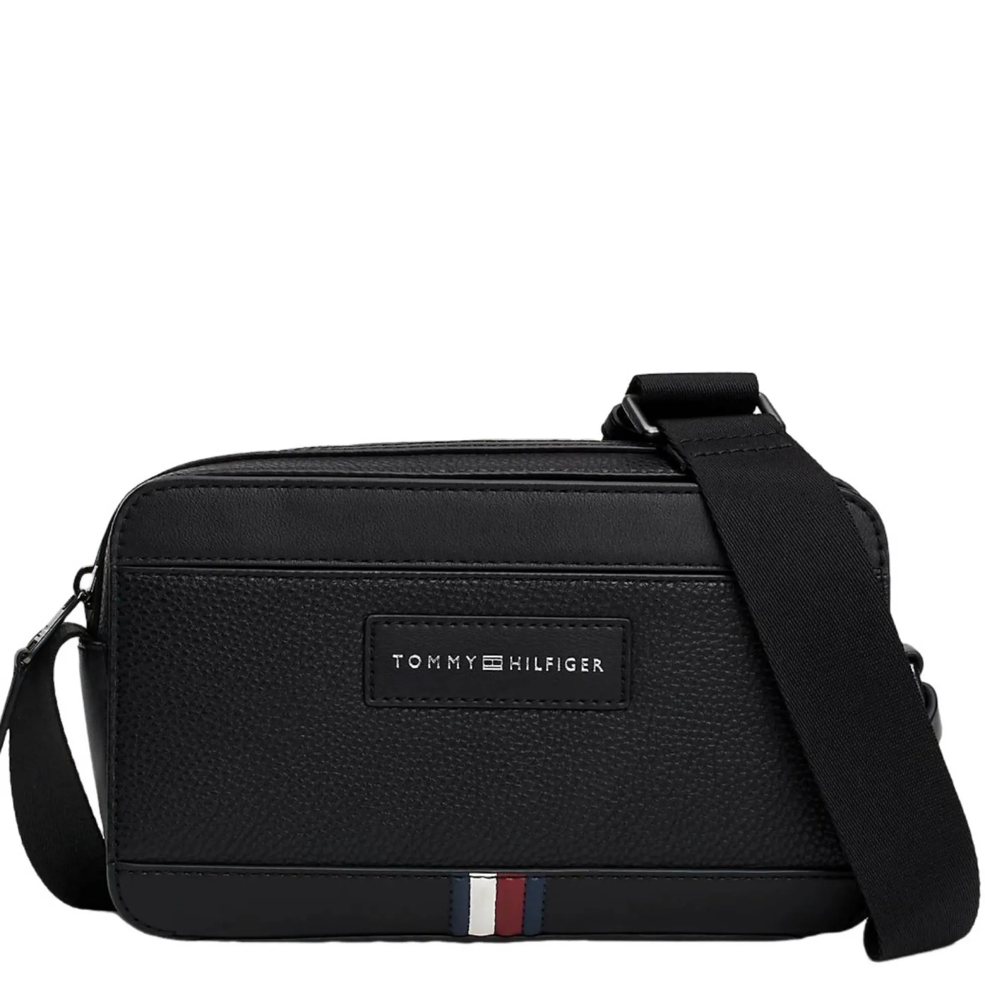 Tommy Hilfiger Sacs Besace*Sac reporter effet graine TH Business Noir