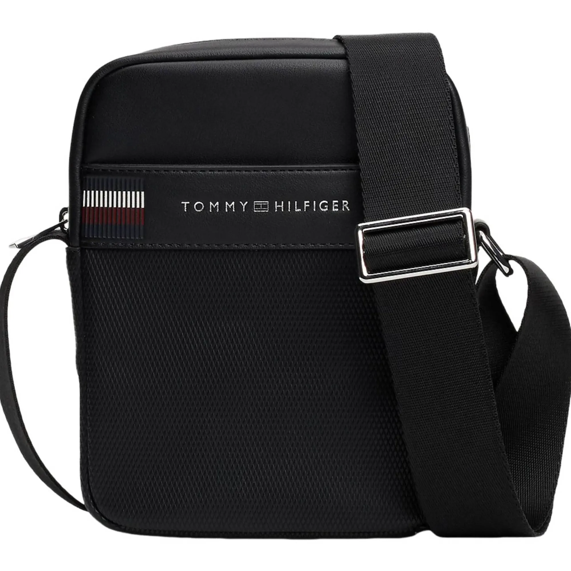 Tommy Hilfiger Sacs Besace | Sacoches Homme*Sac reporter multitextures Corporate Noir
