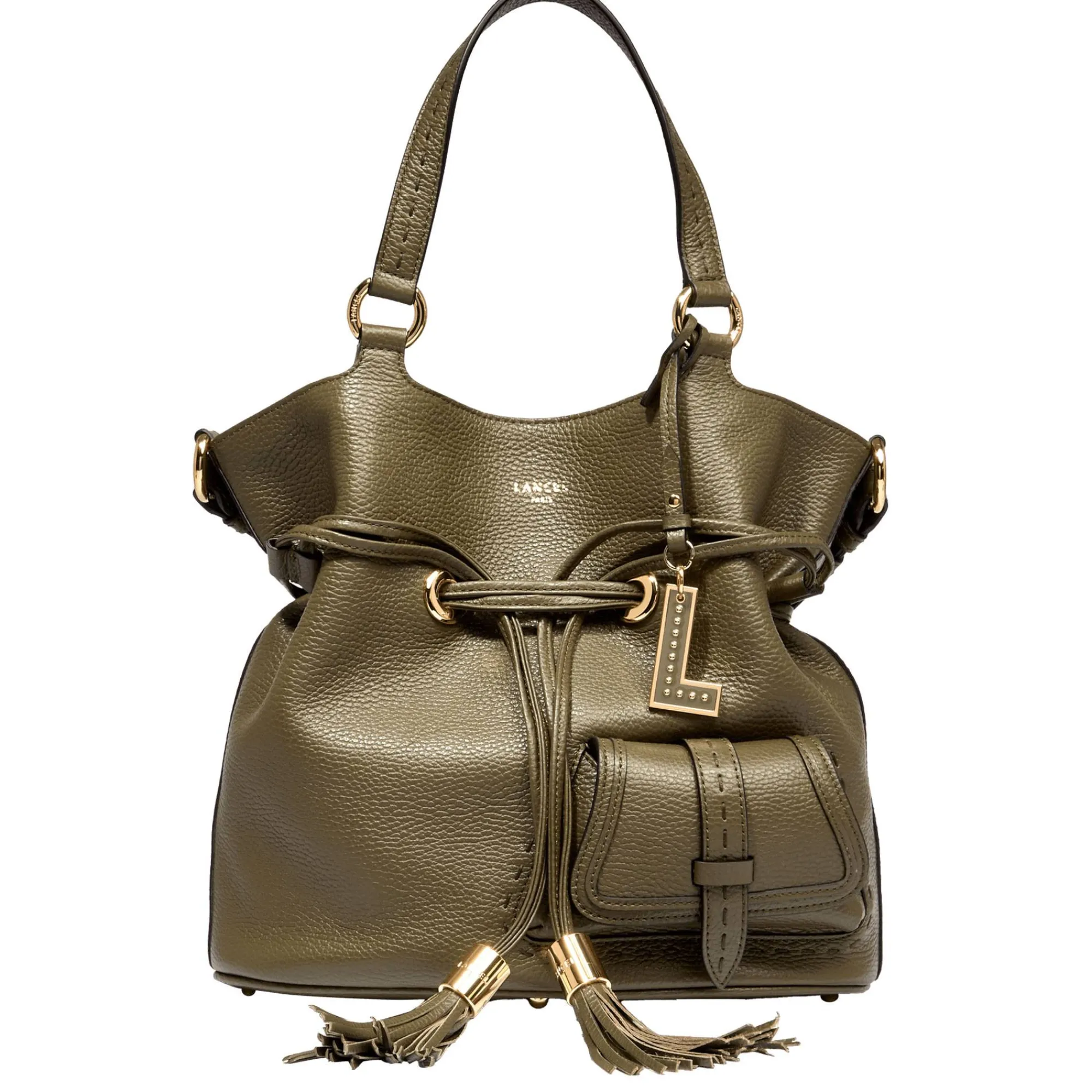 Lancel Sacs À Main*Sac seau moyen en cuir Premier Flirt