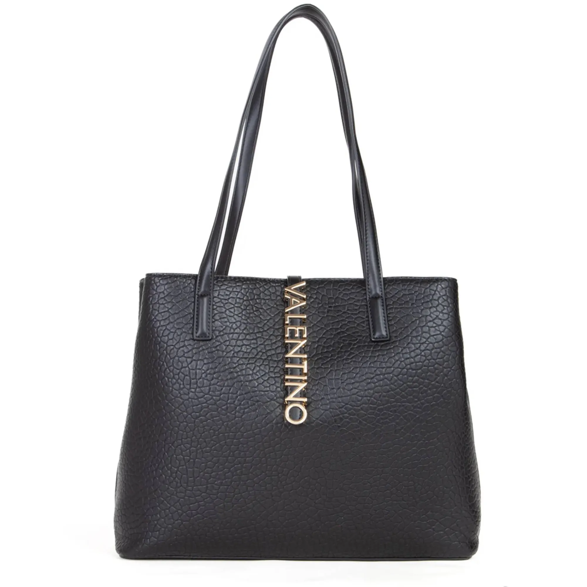 Valentino Bags Sacs À Main*Sac shopping Zeno similicuir graine Noir
