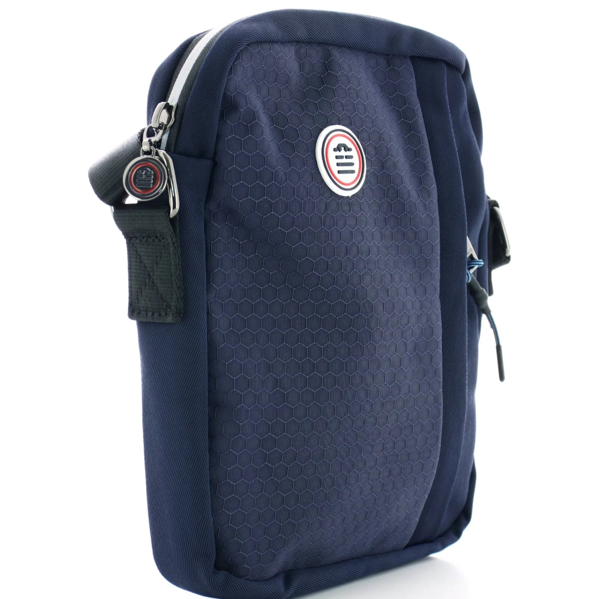 Serge Blanco Petites Sacoches Homme*Sacoche bandouliere Honey zippee Bleu