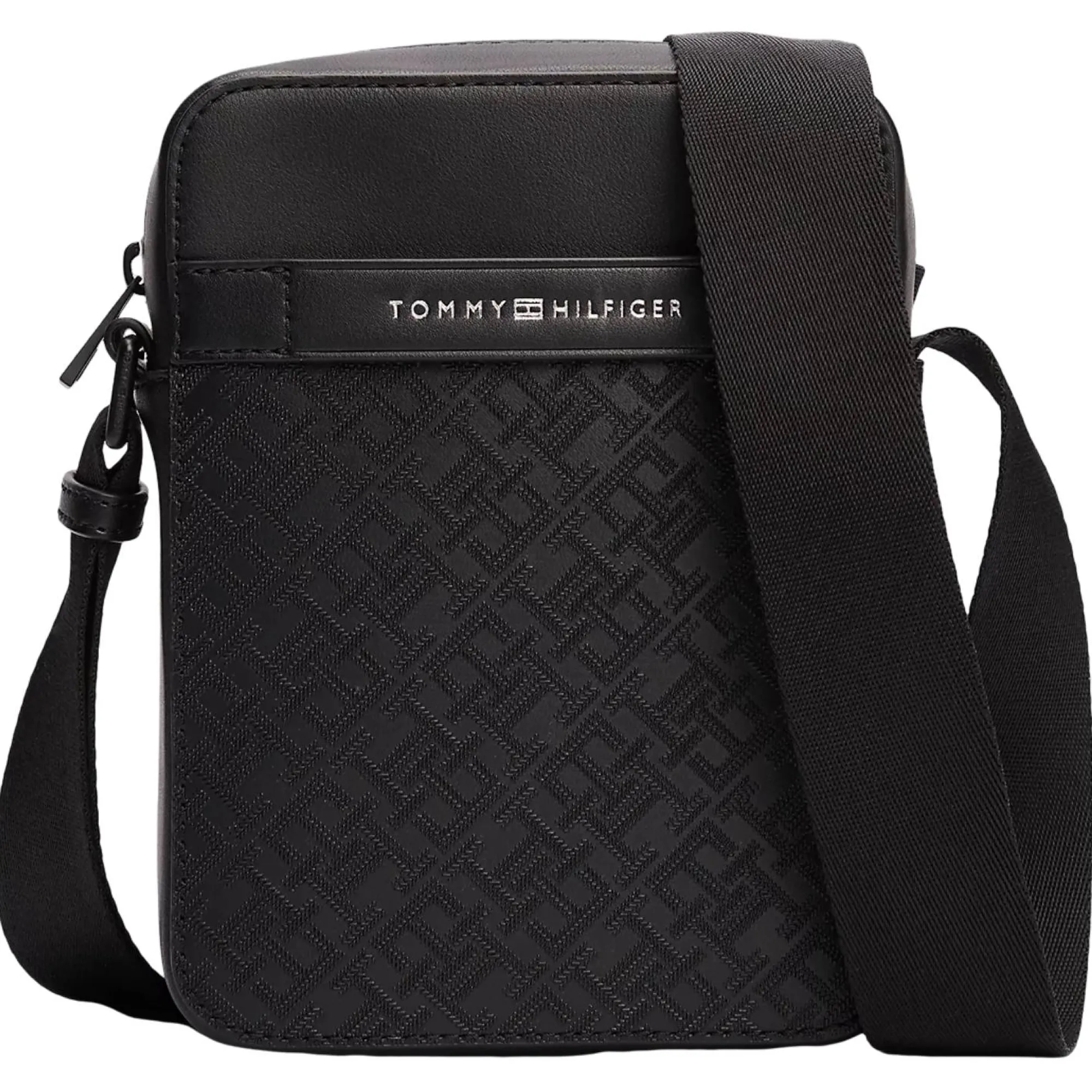 Tommy Hilfiger Sacs Besace*Sacoche bandouliere TH Monogram Noir