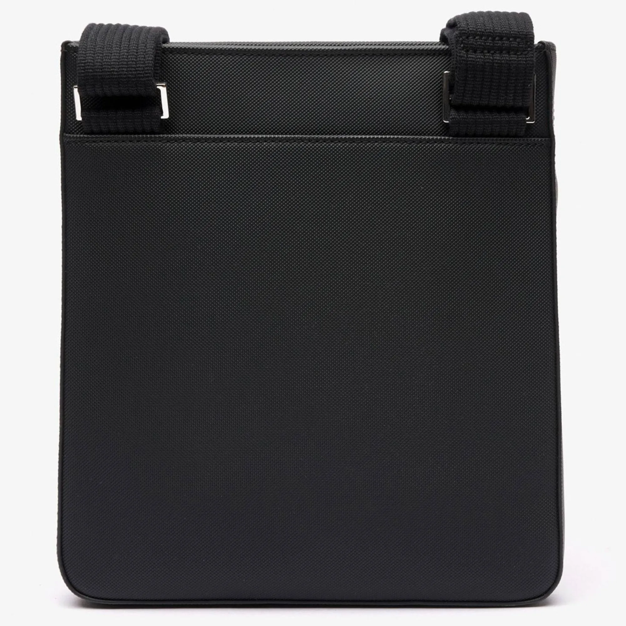 Lacoste Sacoches Homme*Sacoche plate Men's Classic effet petit pique Noir