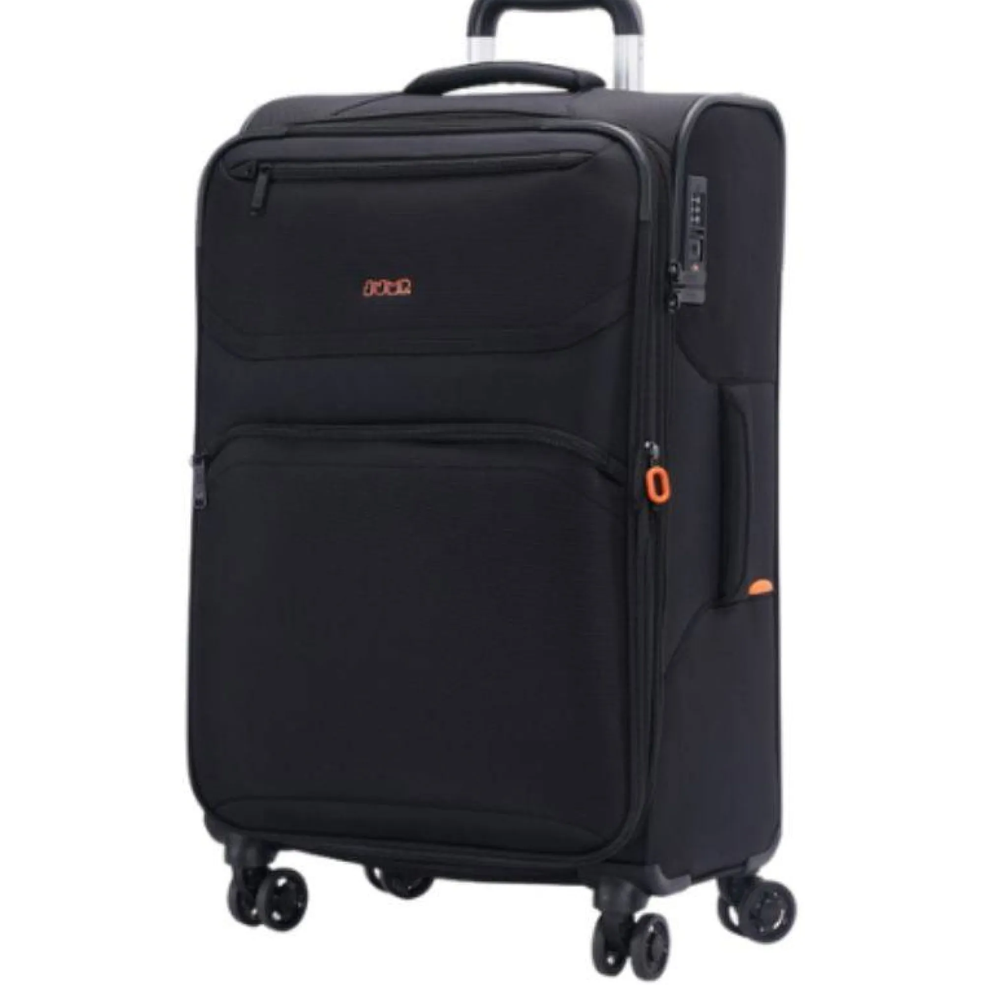 Jump Valises 4 Roues*Valise souple extensible 66cm Moorea 4 roues Noir